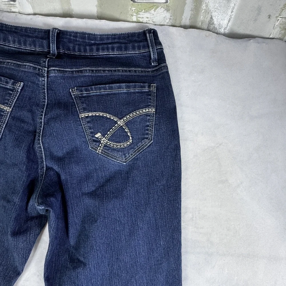 Riders By Lee Womens Skinny Jeans Blue Denim Y2K Modern Fit Stretch Size 8M